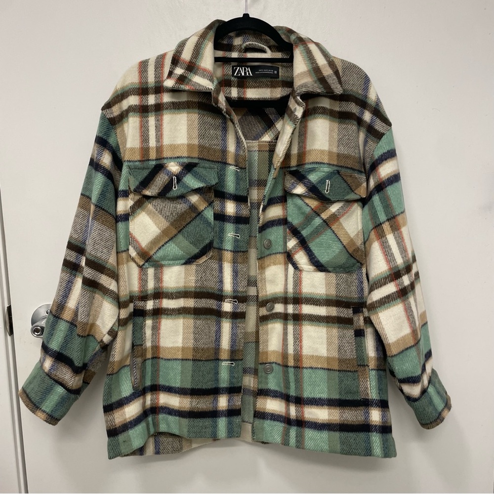 Zara Flannel Shacket